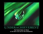 Underachievement Poster - Posters