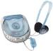 GPX C3948BI Blue Ice Ultra-Slim CD Player